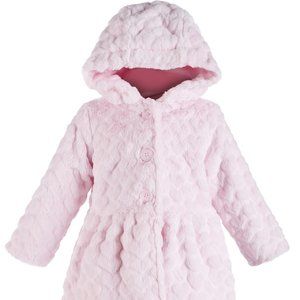 First Impressions Toddler Girls Heart Plush Coat